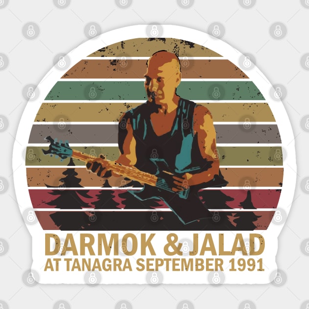 Darmok and Jalad at Tanagra Sticker by teesvira